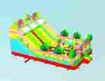 Батут "Мишки и дети", 10*6*5 м