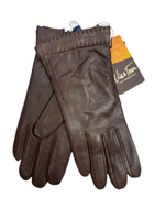 Перчатки.Женские.Материал верха: Кожаные люкс качества.Подклад: Плюш-флис. 5 шт в упаковке.