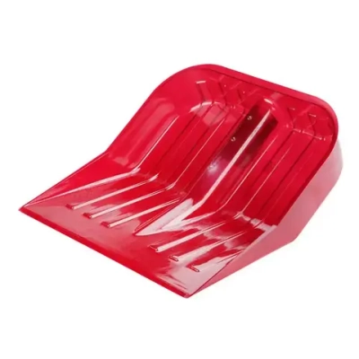 Лопата для снега 430из поликарбоната без черенком (красная) (комплект 5 шт)