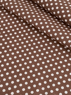 Ткань бязь плательная, рис. " Горох 6 мм", ширина 150 см, арт. 110