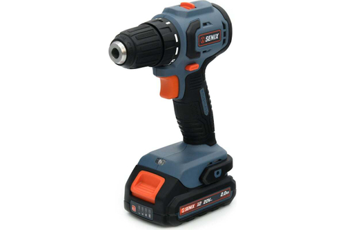 Дрель аккумуляторная SENIX PDDX2-M3-EU, 2акб, зу, кейс