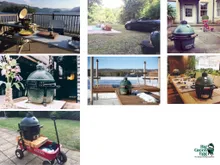 Керамический гриль Big Green Egg MiniMax, 33 см