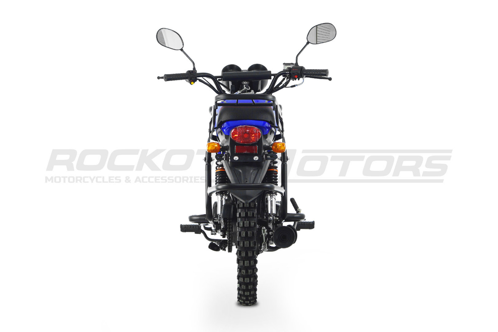 Мопед ROCKOT ALPHA OFFROAD (синий глянцевый)