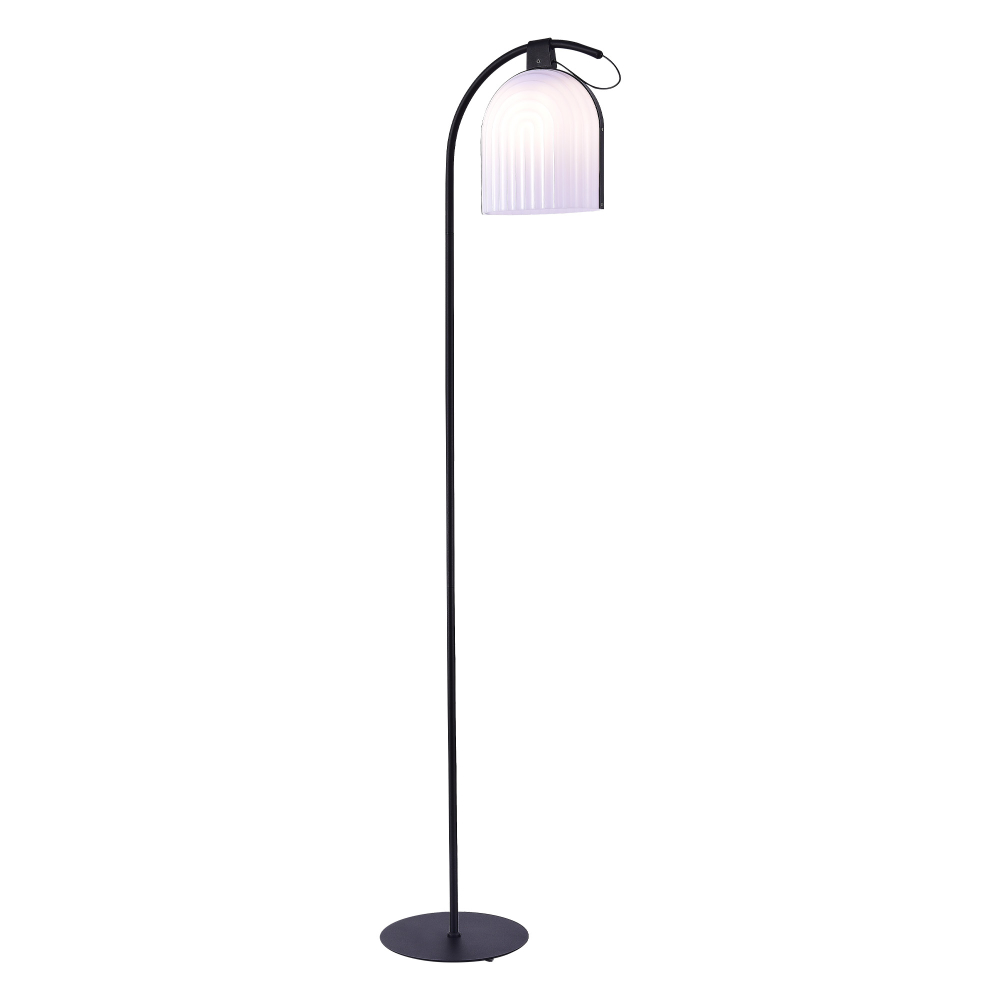 SL1302.405.01 Торшер ST-Luce Черный/Белый E27 LED 1*7W