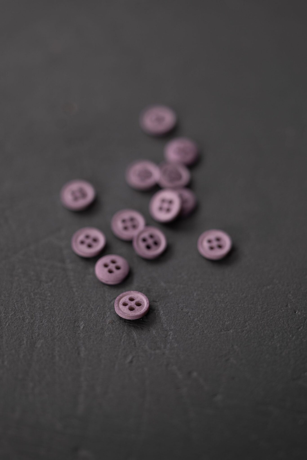 Хлопковые пуговицы 11mm – dusty pink