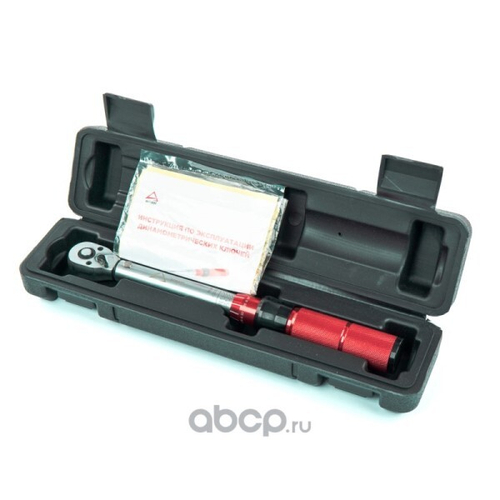 Ключ динамометрический 1/4 (5-25 Nm) 72 зуба, в кейсе (ARNEZI)