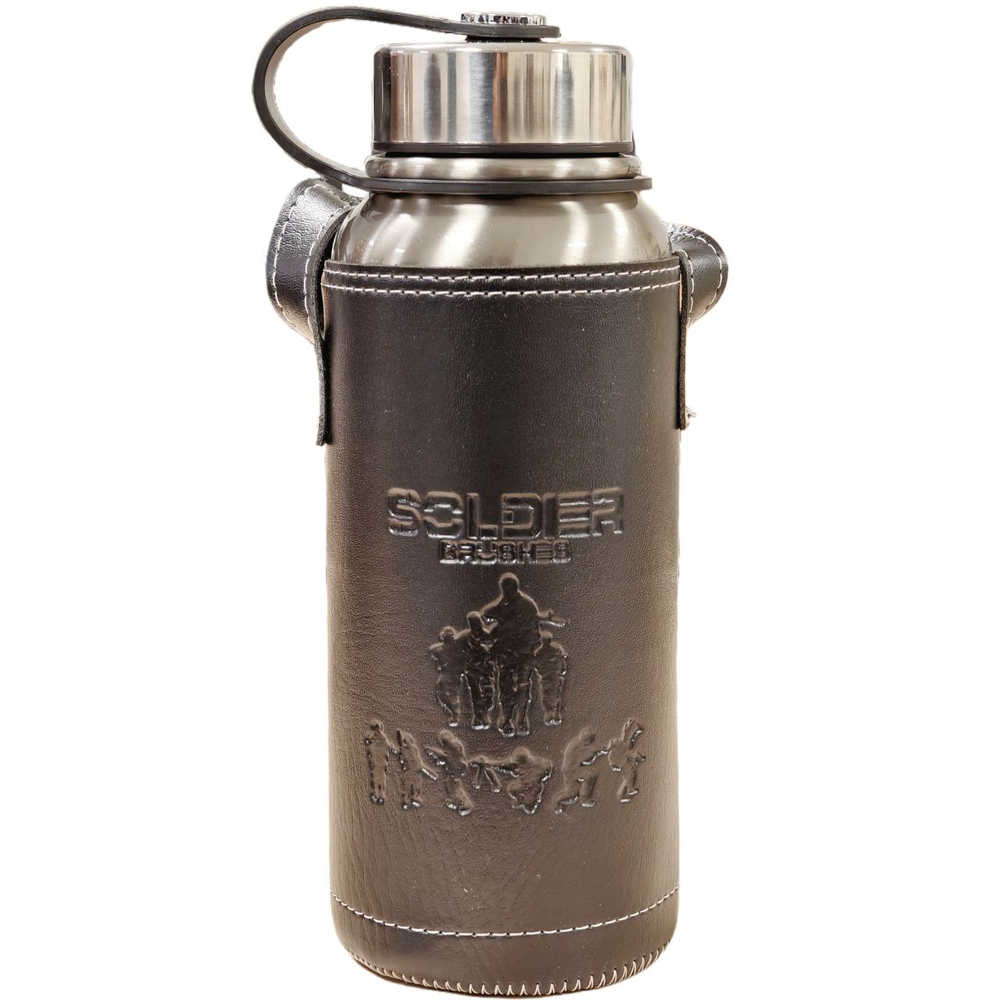 Термос с ситечком в чехле 800мл