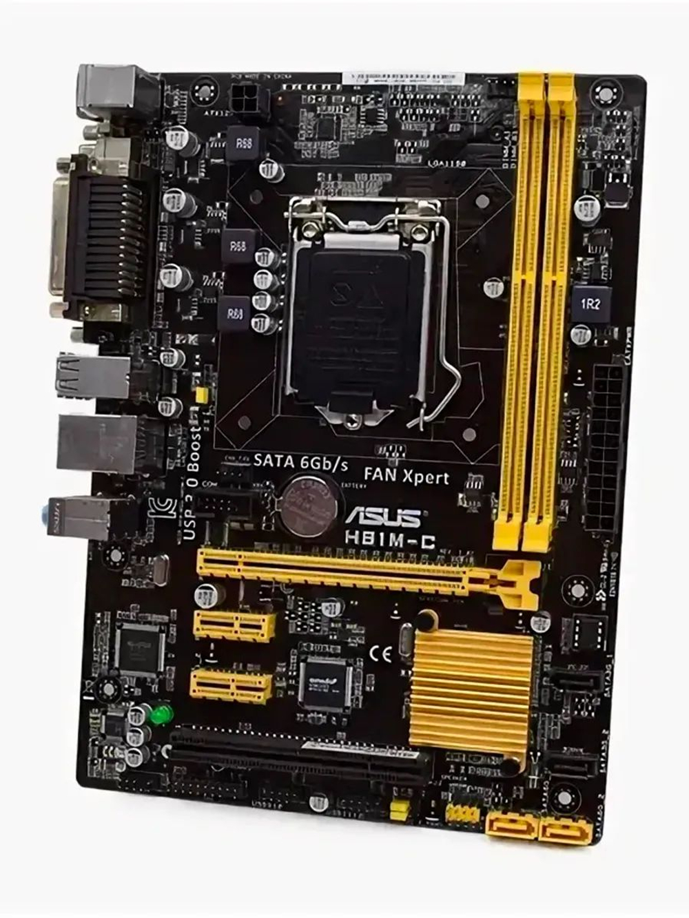 S-1150 Материнская плата Asus H81M-C. Товар уцененный