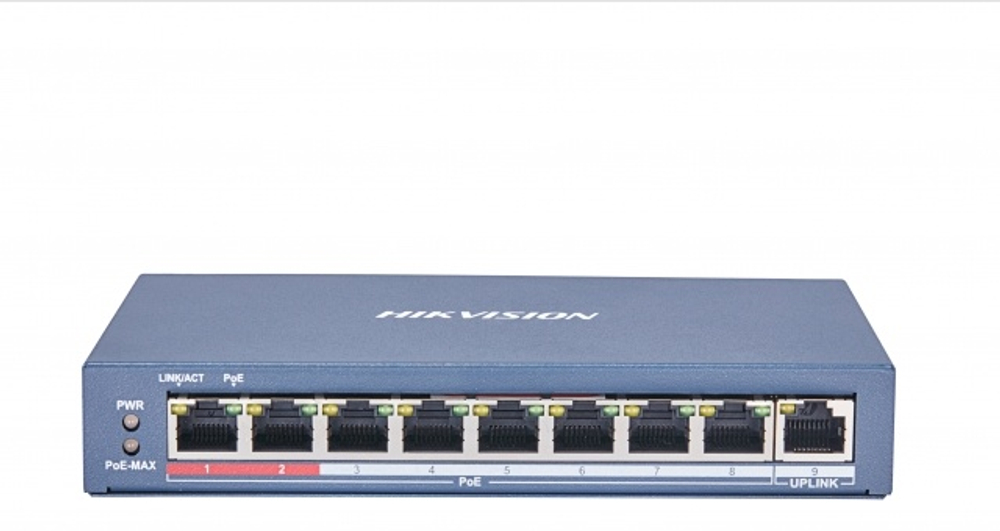 Коммутатор Hikvision DS-3E0109P-E(C)