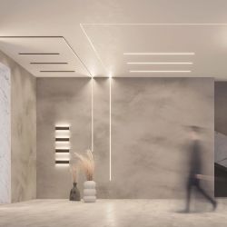 Профиль SL-LINE-2522-2500 BLACK (Arlight, Алюминий) 033737