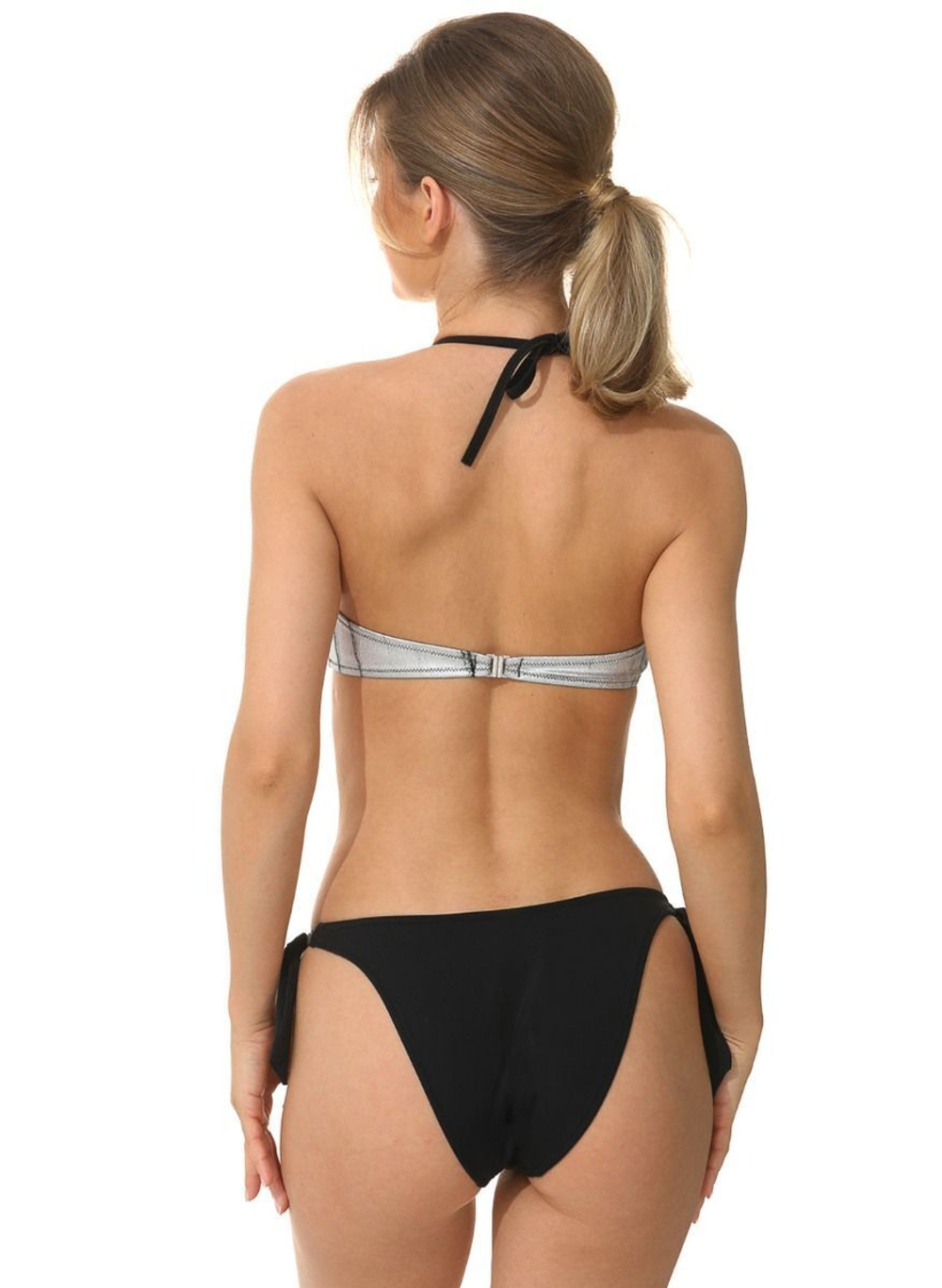 Раздельный купальник-фашия Cala Conta (Размер: C/M) (Цвет: черный)