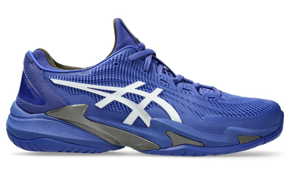 Мужские кроссовки теннисные Asics Court FF 3 - тёмно-кобальтовый/белый