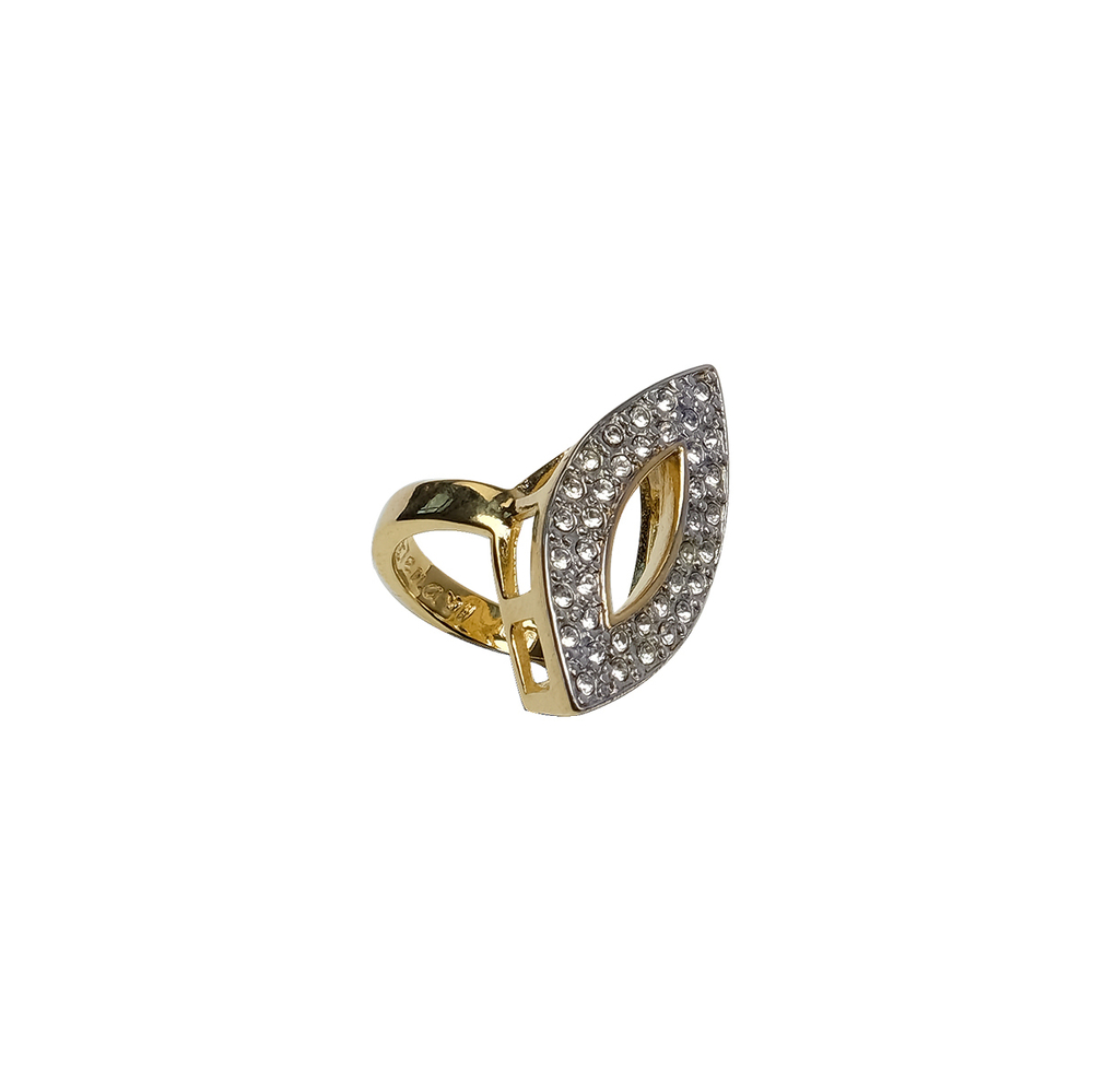 "Скьюза" кольцо в золотом покрытии из коллекции "Мириада" от Jenavi
