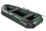 Броня-260 зеленый-черный (лодка ПВХ с усилением)