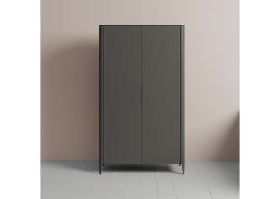 Шкаф Type 2-х створчатый 210х120 см (темно-серый)