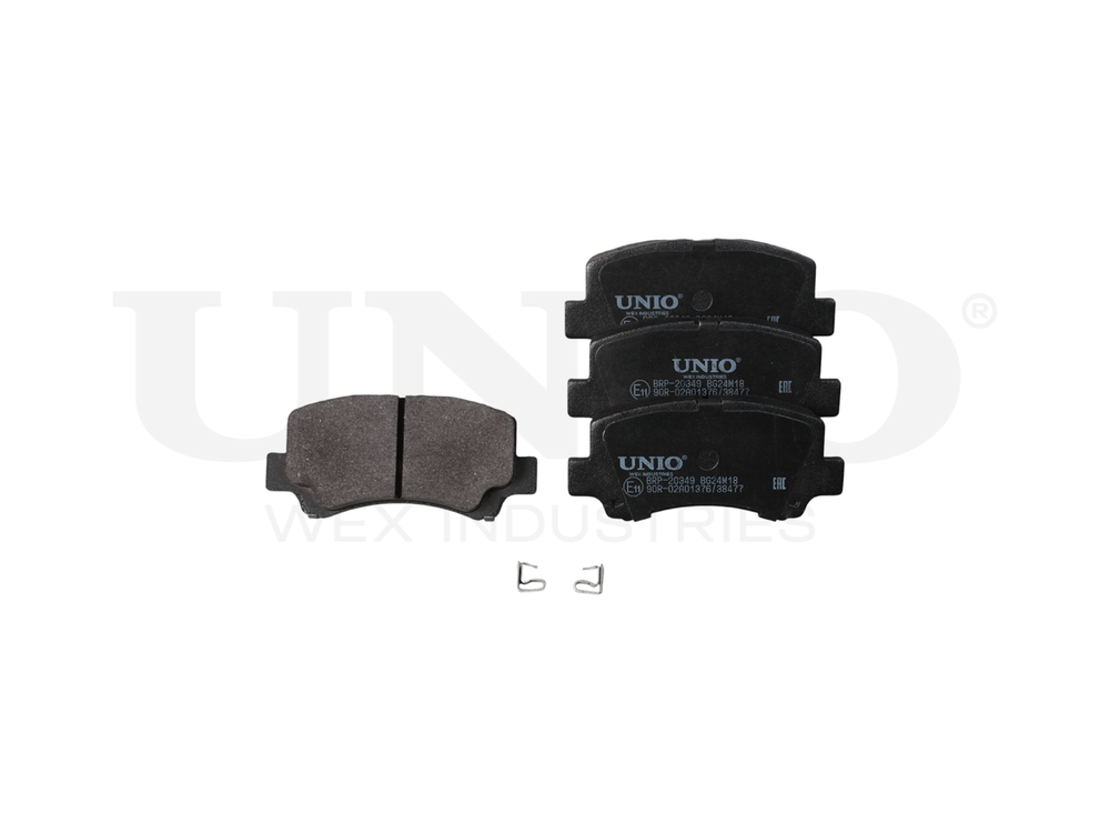 Колодки тормозные диск. передние UNIO BRP-20349