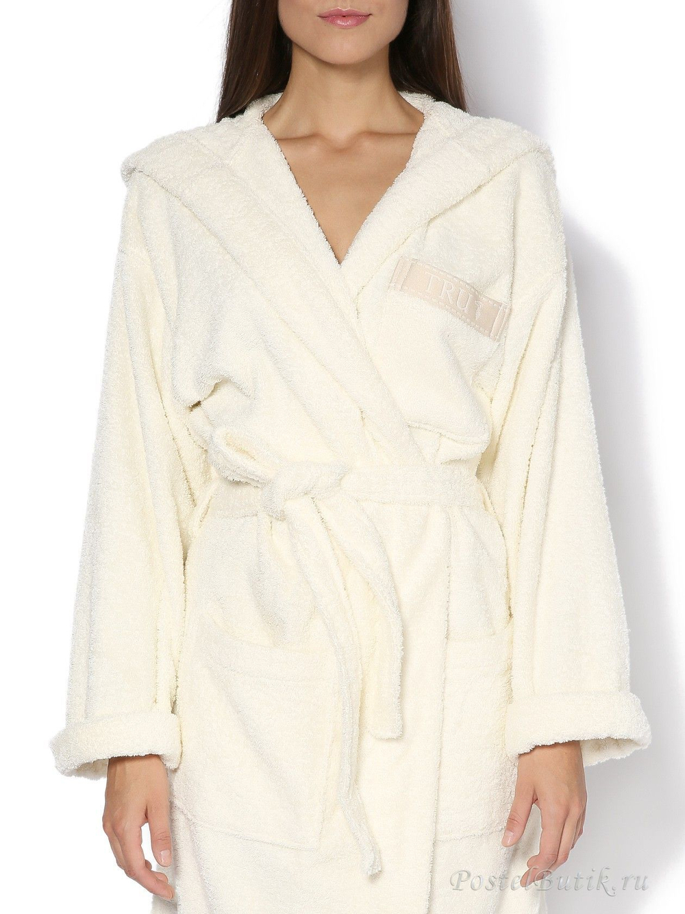 Халат махровый Trussardi Golf ваниль