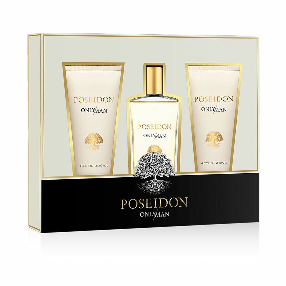 Мужской парфюмерный набор Instituto Espanol Poseidon Only Man EDT 3 предмета