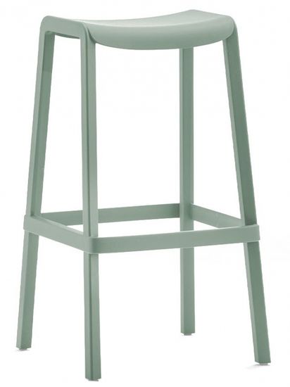 Табурет пластиковый барный Dome Италия