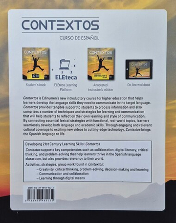 Contextos A2-B1 : Student Book with Instructions in English and Free Access to Eleteca: Curso de Espanol Para Jovenes y Adultos: Part Two