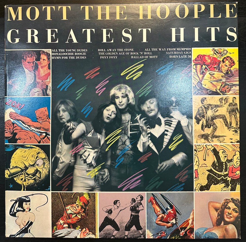 Mott The Hoople - Greatest Hits (Голландия 1976г.)