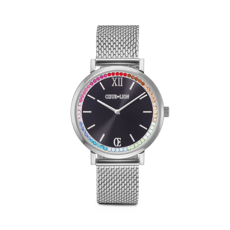 Часы Coeur de Lion Silver-Black 7650/70-1713