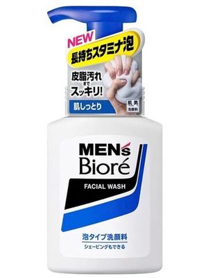 Biore Mens Мужская пенка для умывания и бритья с ароматом цитрусовых, 150мл.