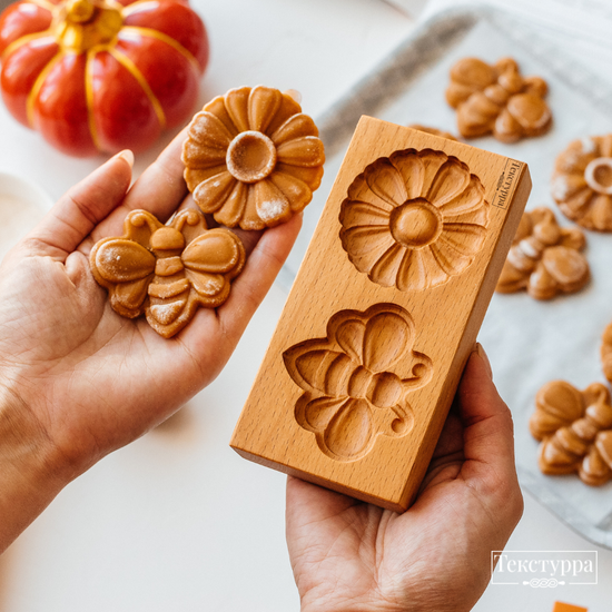 Пряничная форма Пчела и Ромашка