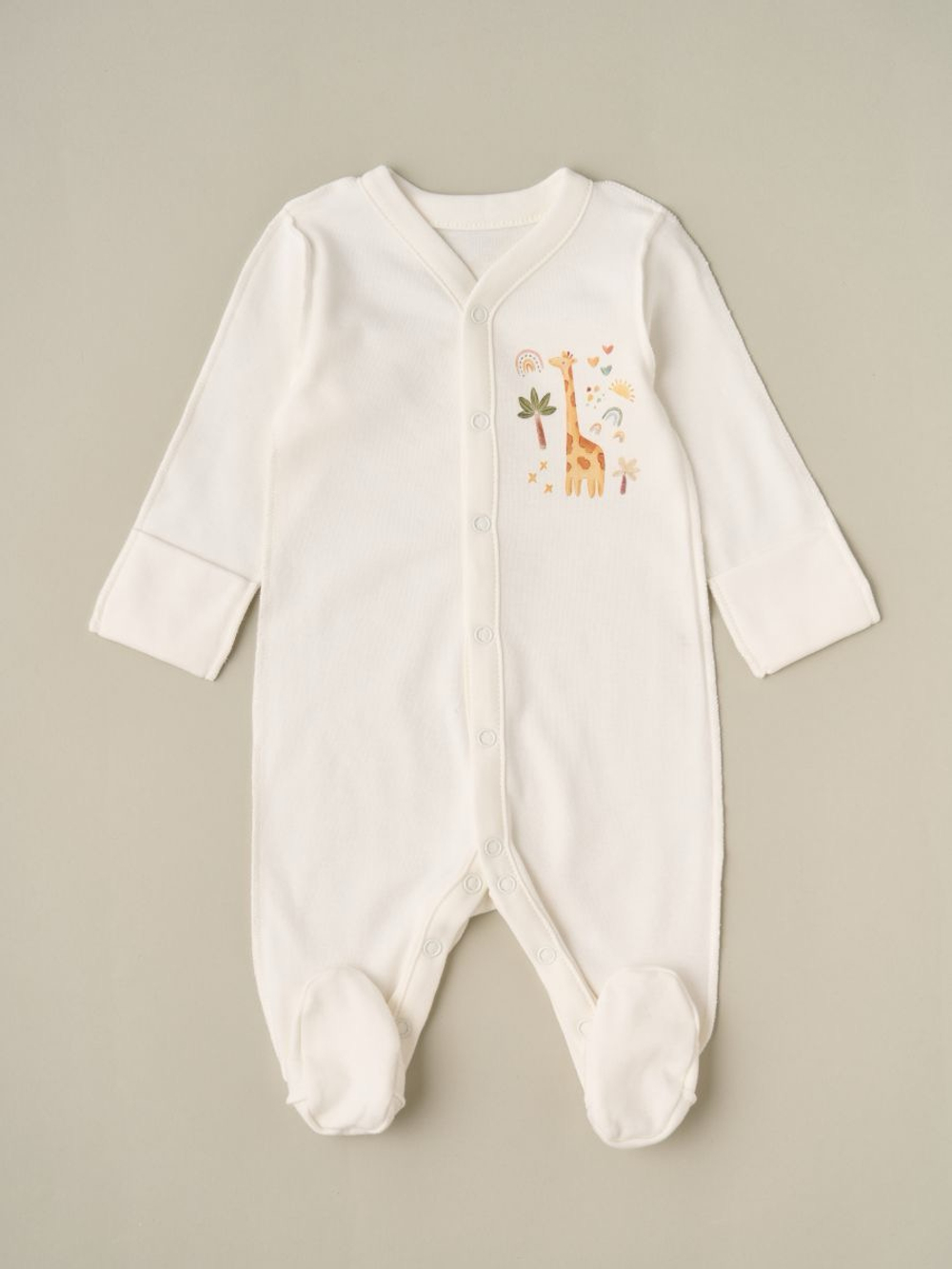 Комбинезон на кнопках 2 шт "Сафари"