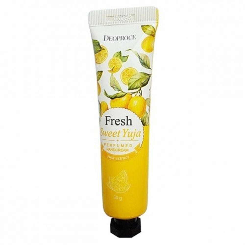 Крем для рук парфюмированный DEOPROCE SWEET YUJA PERFUMED HAND CREAM