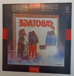 Black Sabbath Блэк Сэбэт Sabotage (USSR)