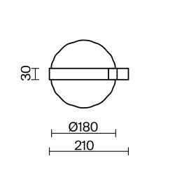 Светильник настенный светодиодный Maytoni   MOD379WL-L6B3K