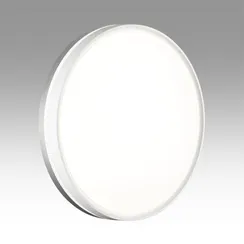 7670/ELN COLOR SN 152 Светильник пластик/белый/серый LED 76Вт 3000/4000/6000К D500 IP43 CCT NOHAVA GREY