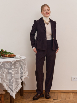 Брюки классические вельветовые