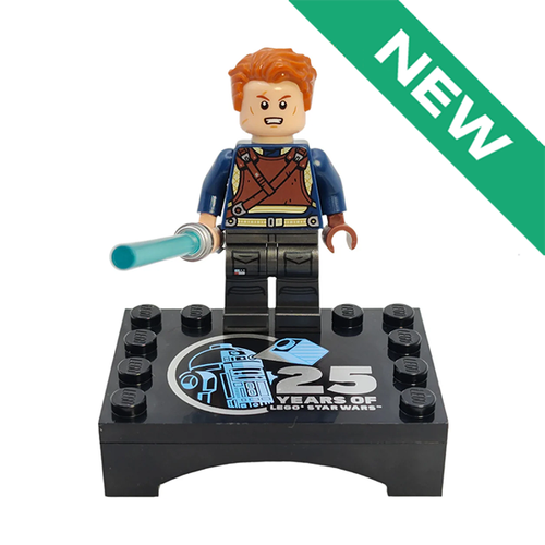 NEW Кэл Кестис sw1377 с подставкой и световым мечом