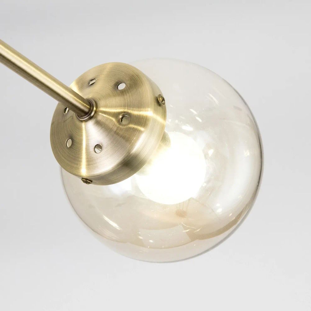 Citilux Планета CL105185 Люстра на штанге поворотная Бронза