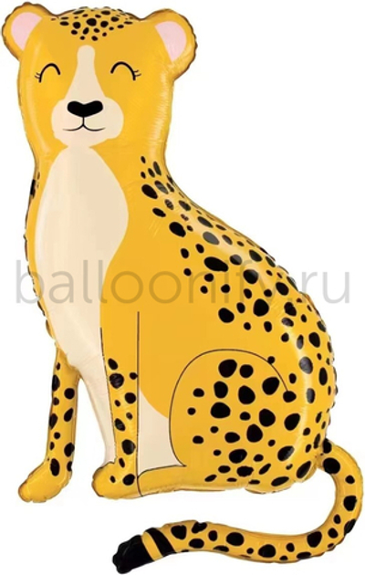 Шар (38''/97 см) Фигура, Гепард, 1 шт.