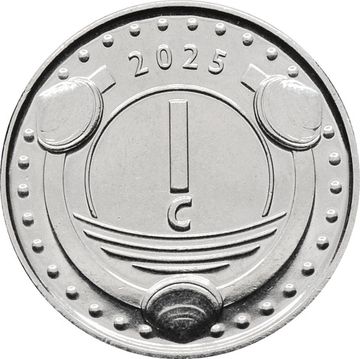 1 цент 2025 Синт-Мартен (Нидерландские Антильские острова)