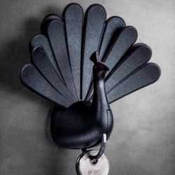 Ключница Peacock, черная