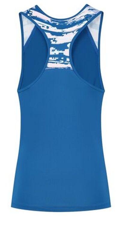Женский топ теннисный K-Swiss Tac Hypercourt Advantage Tank 2 - clas blue/print