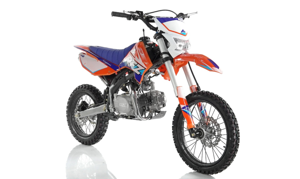 Питбайк Apollo RFZ START 125L 17х14 Оранжевый