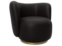 Кресло Лига-072, экокожа GRIFON 12 коричневый