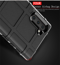 Чехол для Samsung Galaxy Note 10 цвет Black (черный), серия Armor от Caseport