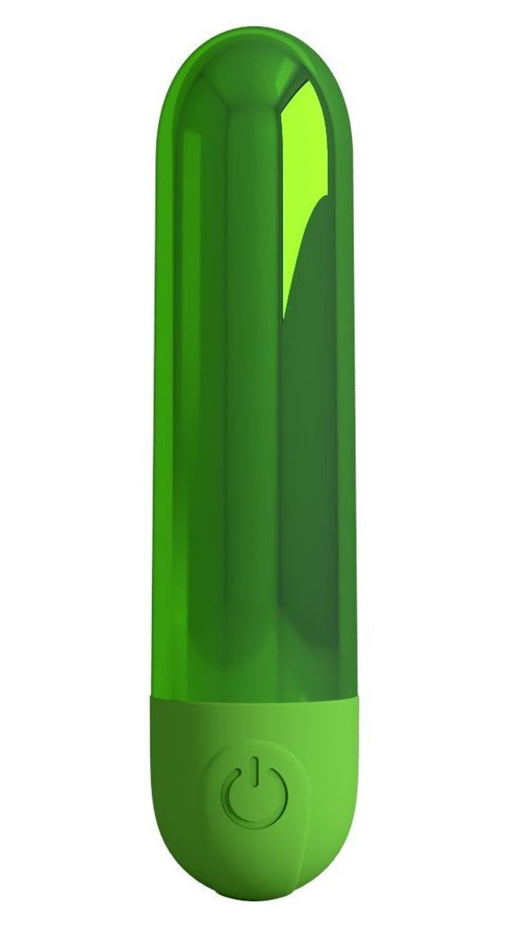 Вибропуля Baile Pretty Love Kiwi, 8 см, 10 режимов, перезаряжаемая