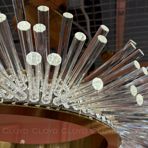 Люстра Cloyd LEPTONE C1 / Ø62 см - латунь (арт.11528)