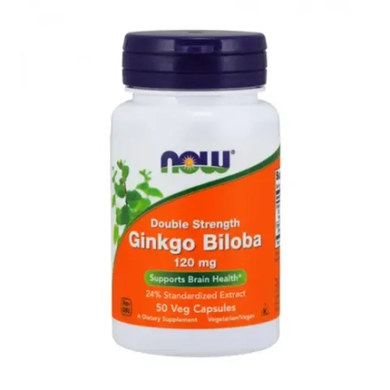 БАД Ginkgo Biloba 120 mg 50 caps (Now)