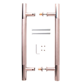 Ручка скоба офисная AVERS HC-0920-25/300-inox-NIS/NI мат никель/блест покр