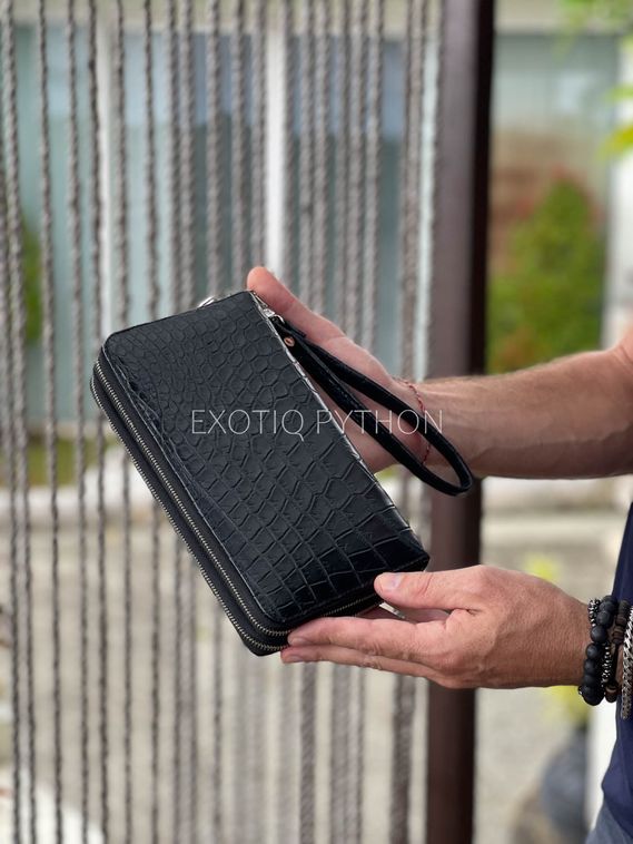 Мужское портмоне из кожи крокодила WA-188