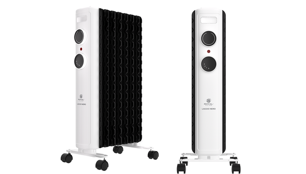 Масляные радиаторы LAGGIO NERO от ROYAL CLIMA: климатическое произведение искусства