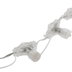 Разветвитель ЭРА ERAPS-PR для уличных гирлянд 10 гнезд 1 м 24 В IP44 | Профессиональное праздничное и новогоднее освещение